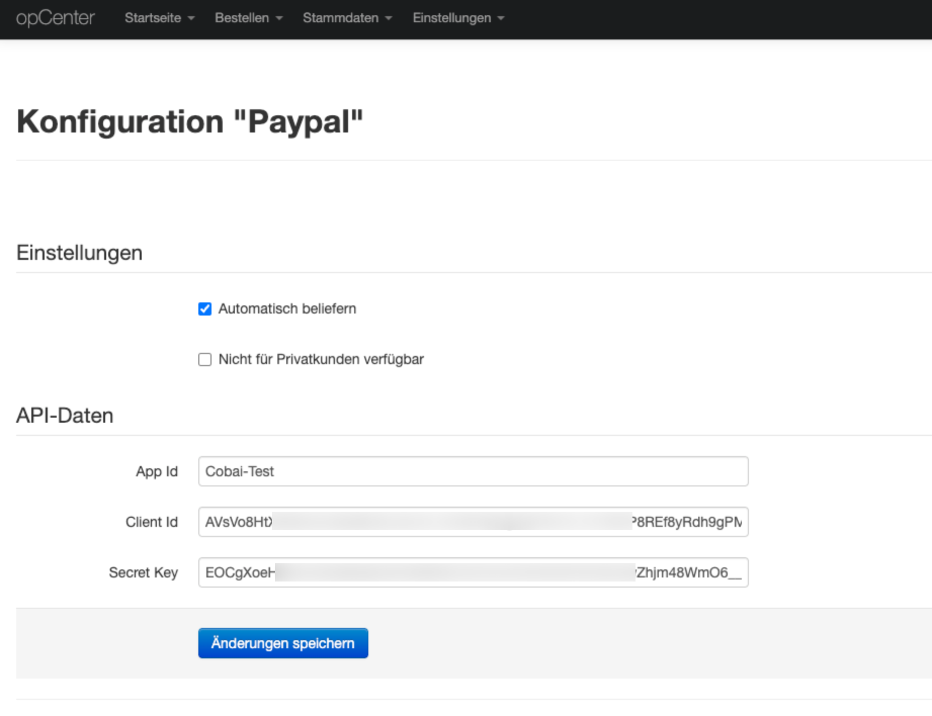 PayPal API Configuration Page.png